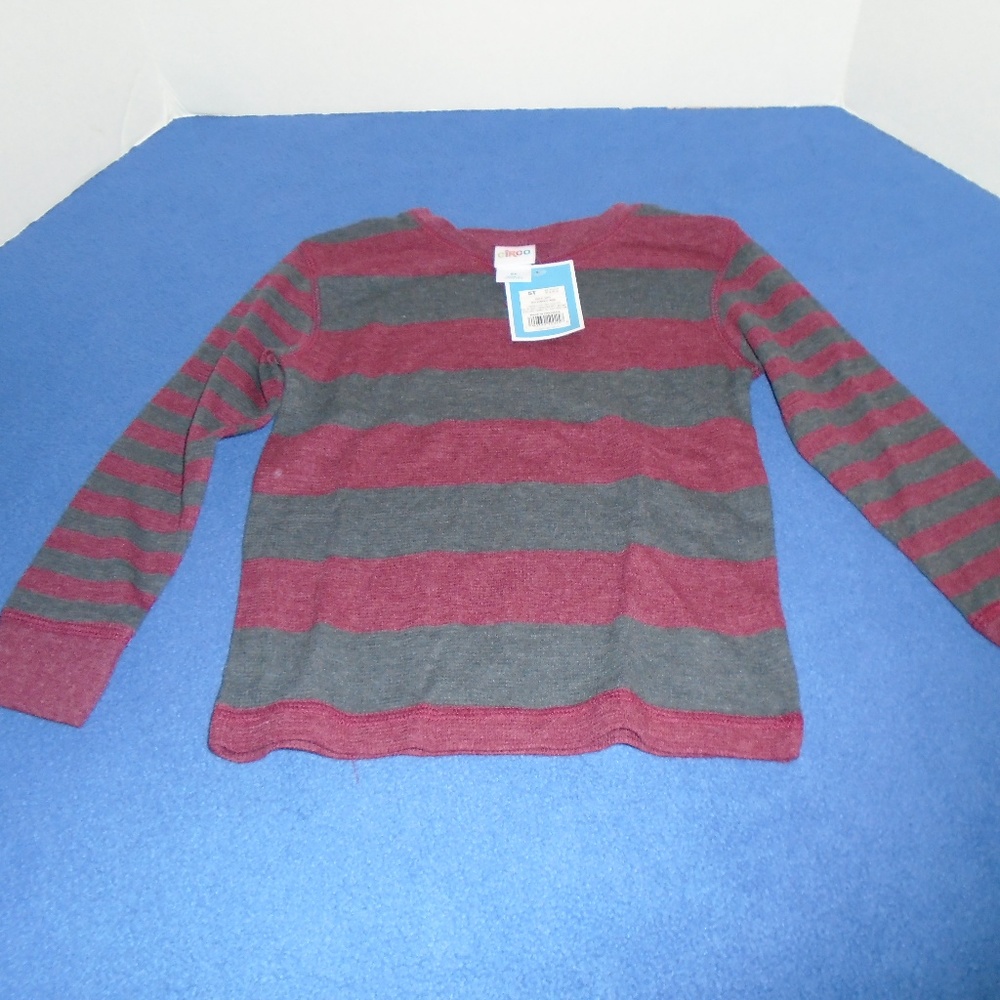 Circo Boys Long Sleeve shirt 5T red stripe